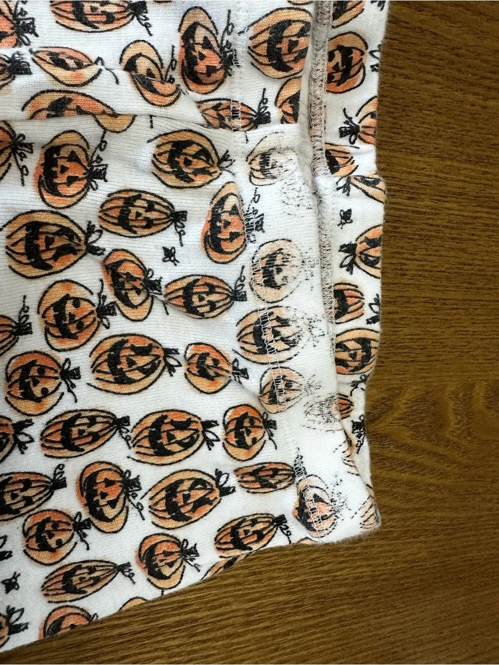 Burt’s Bees Kids Pumpkin Print Halloween Pajama Set